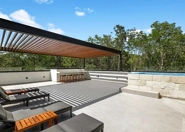 Casa de férias Luxury Pool Rooftop W Jacuzzi And Grill *